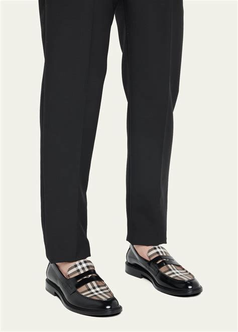 burberry men's loafers